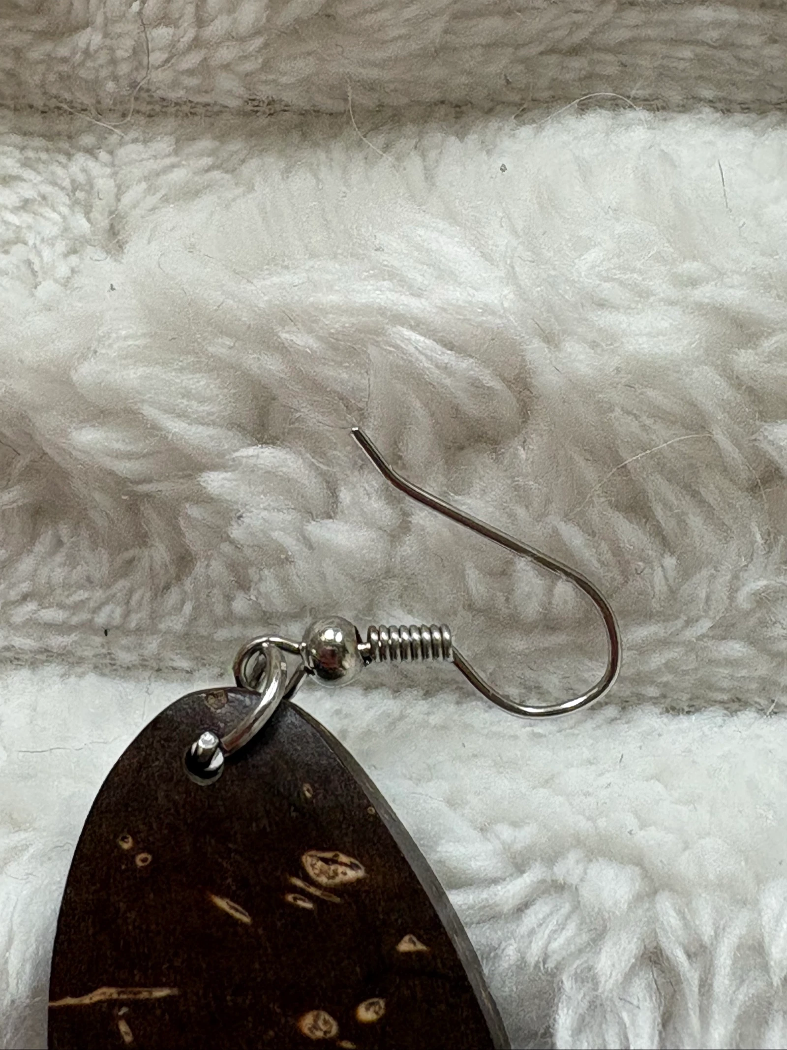Kokosnoten oorbellen – photo 2